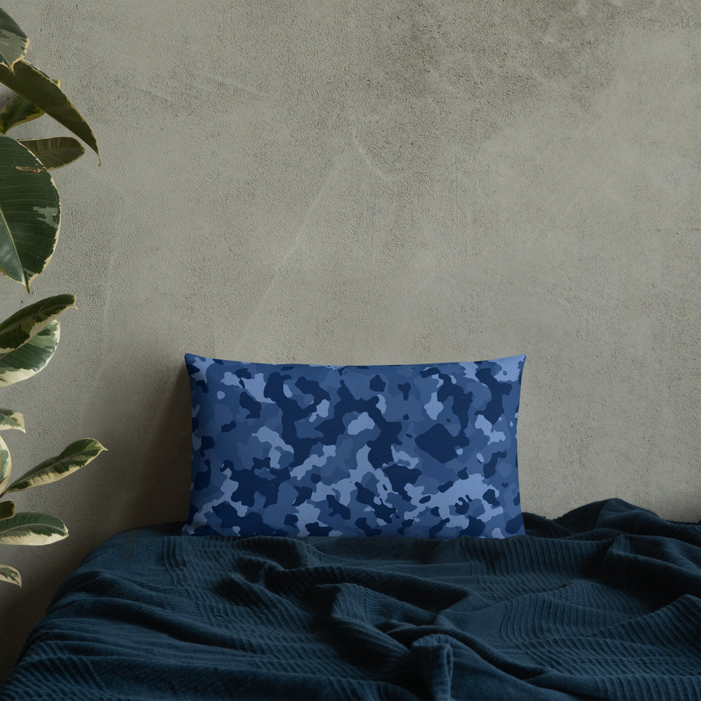 Army Enthusiast Camouflage Premium Throw Pillow