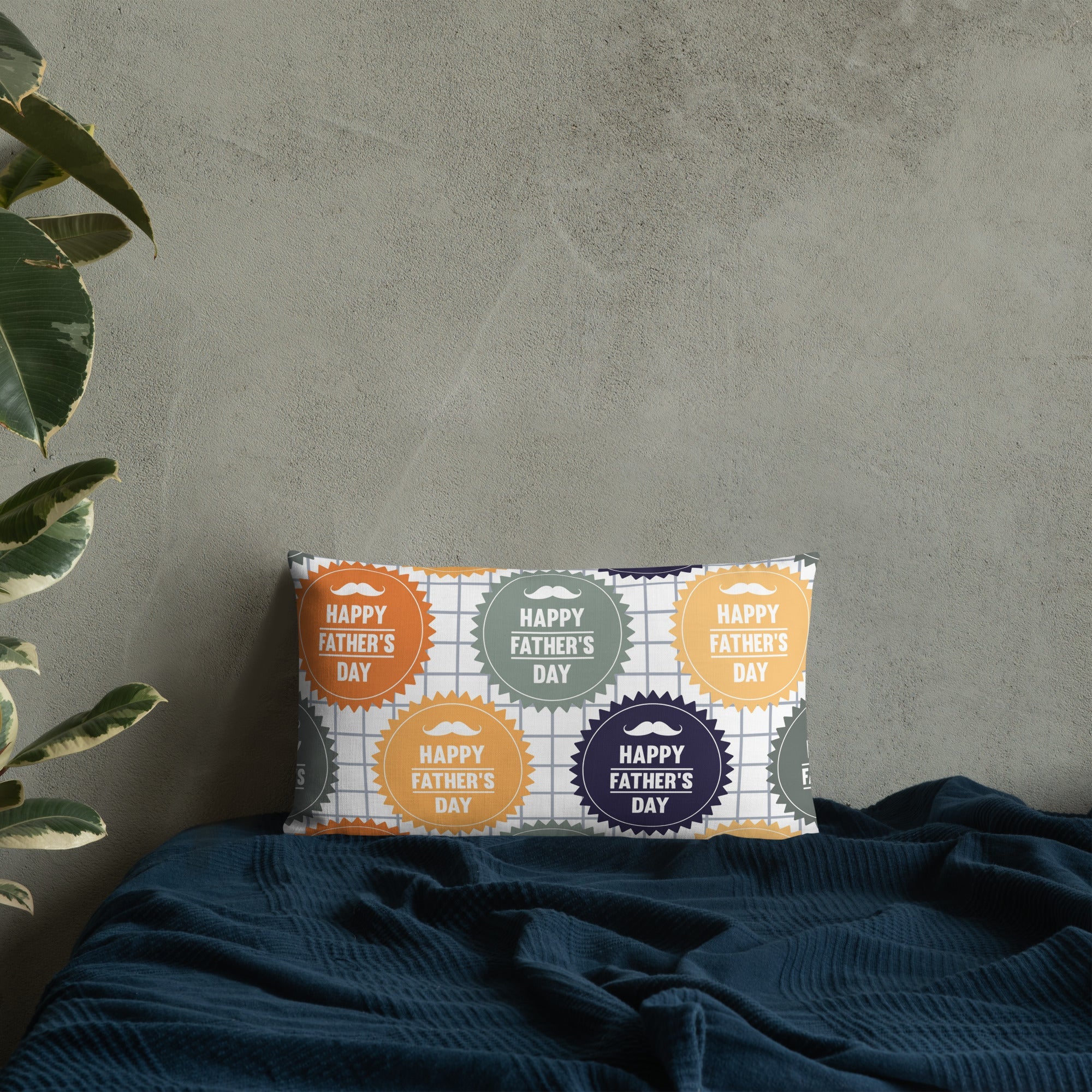 Cool Dad's Fashionably Decorative Throw Pillow