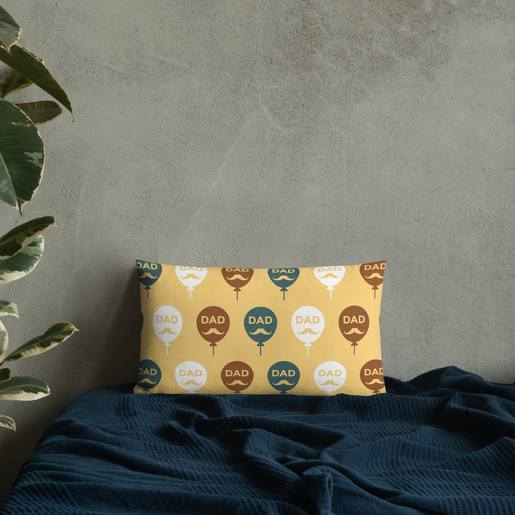 Cool Dad's Fashionably Decorative Throw Pillow