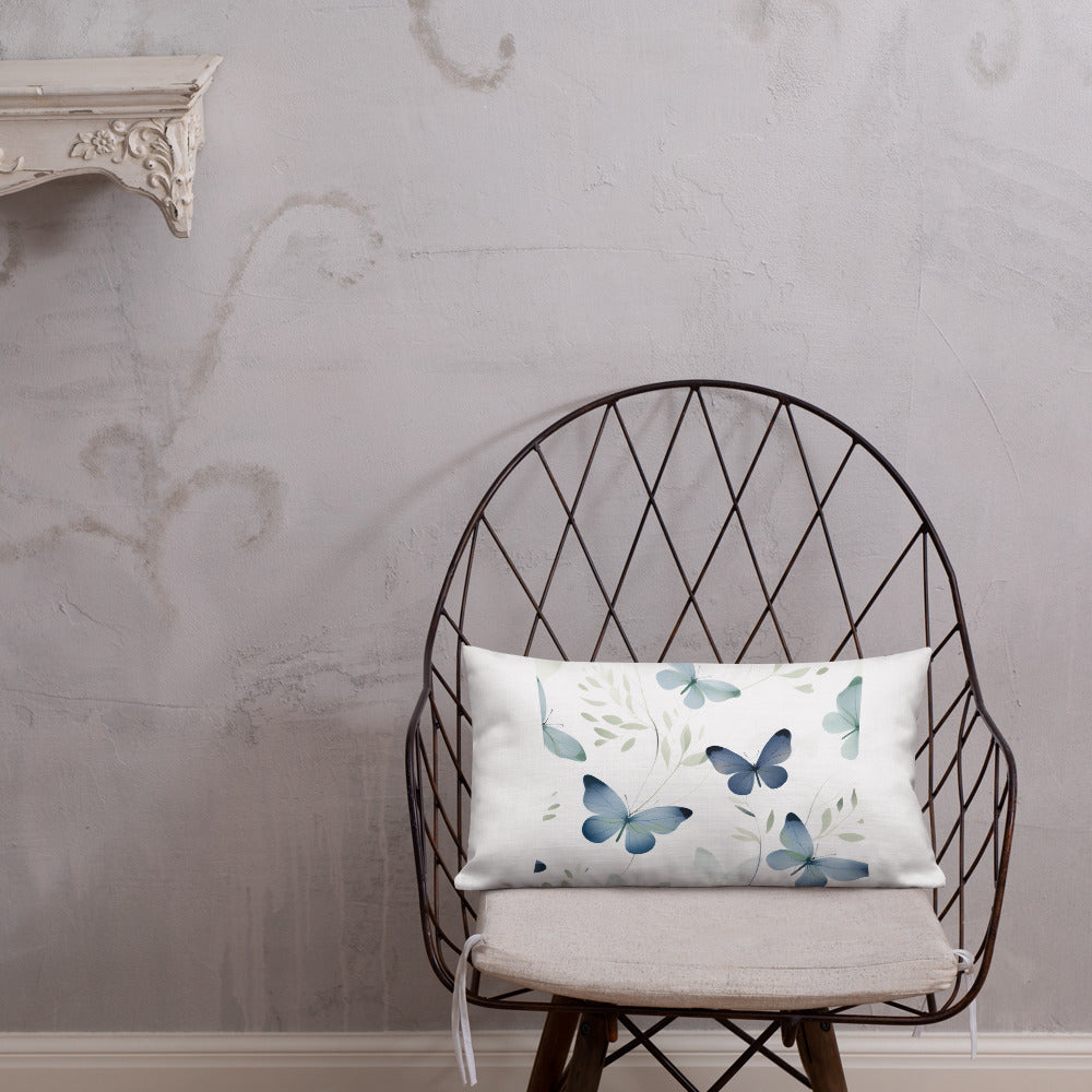 Butterfly Lover's Decorative Yet Comfortable Premium Pillow