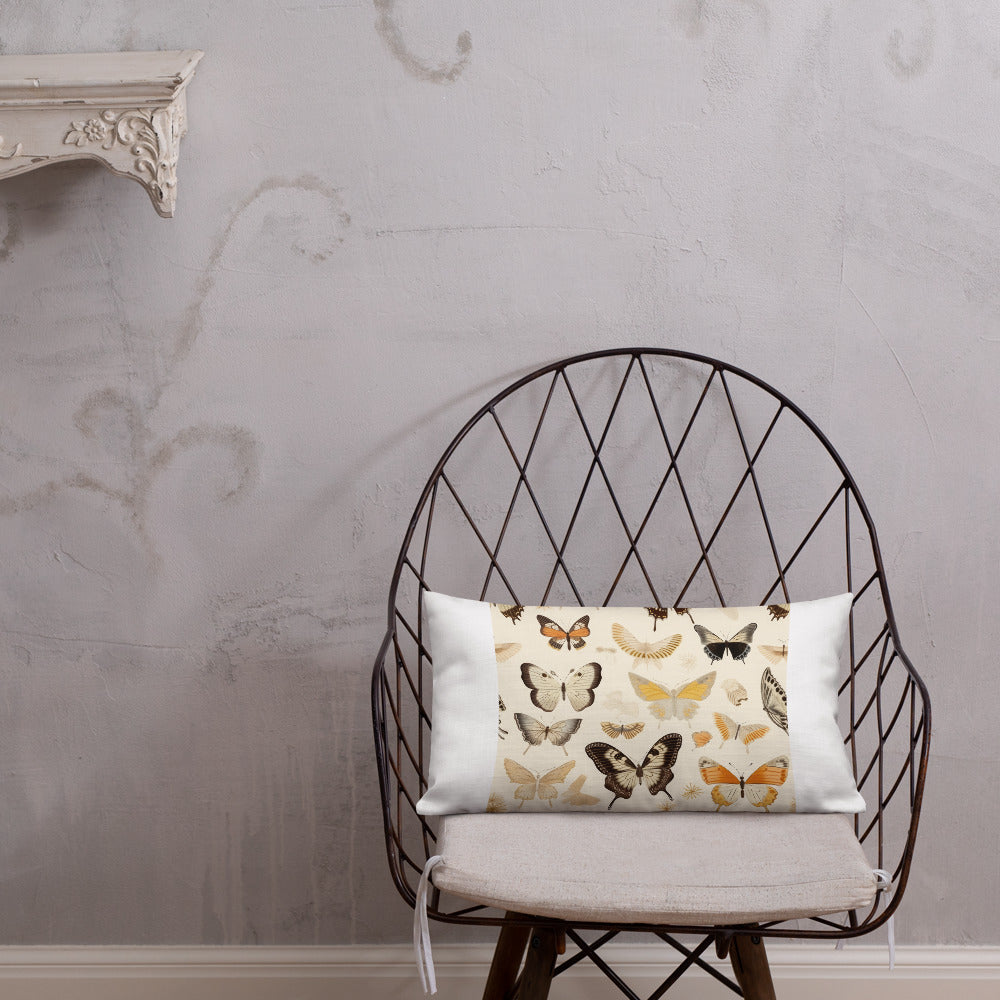 Butterfly Lover's Decorative Yet Comfortable Premium Pillow