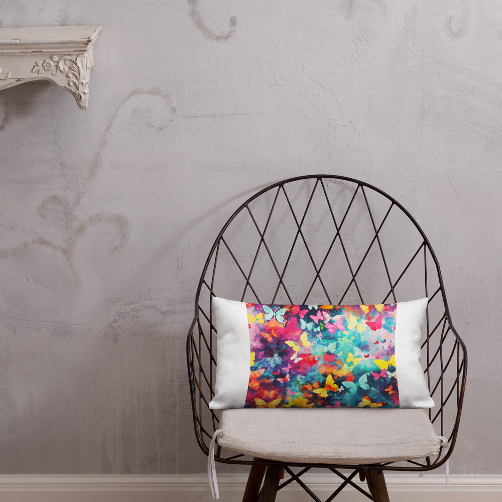 Butterfly Lover's Decorative Yet Comfortable Premium Pillow