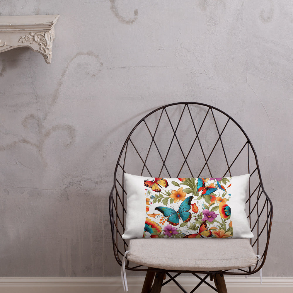 Butterfly Lover's Decorative Yet Comfortable Premium Pillow