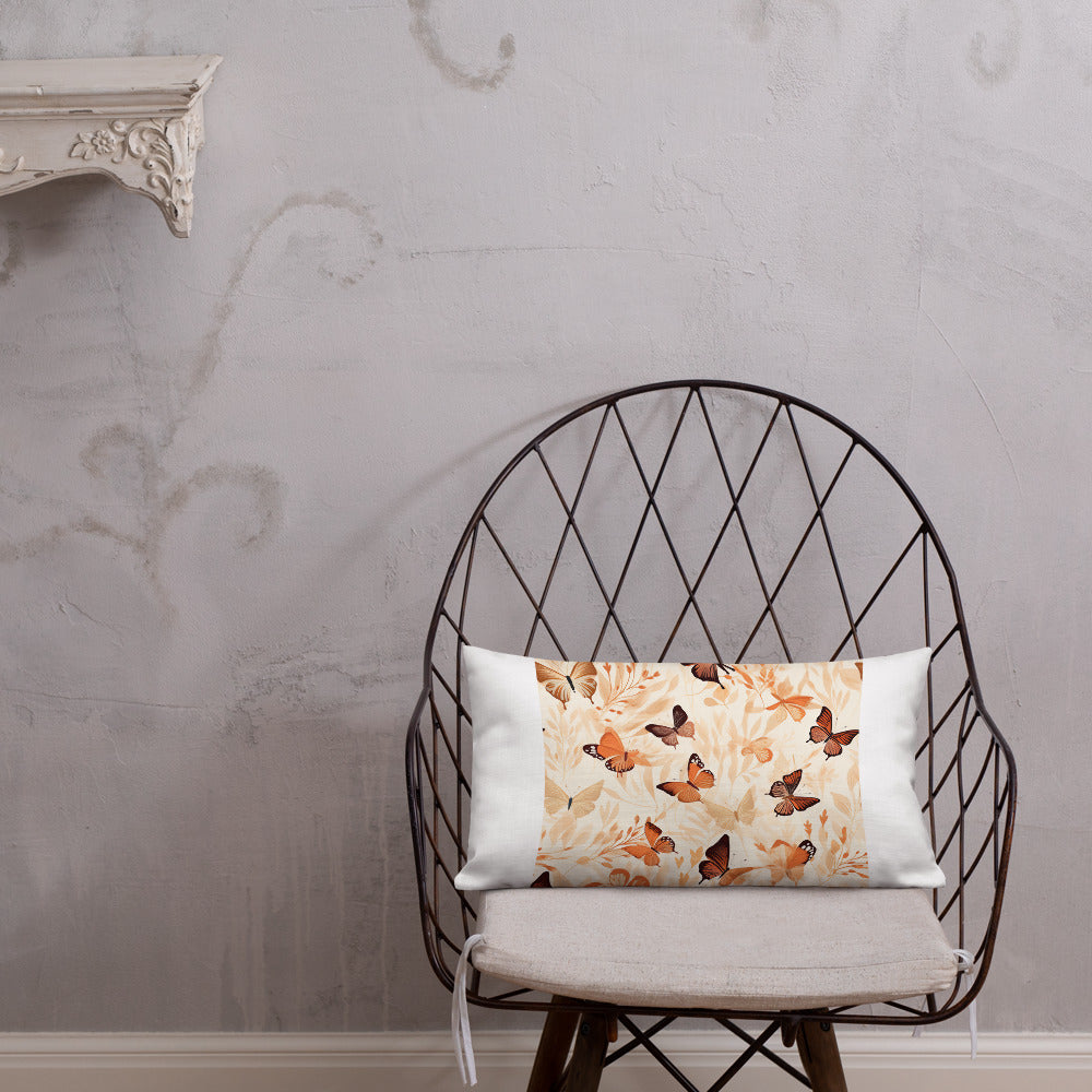 Butterfly Lover's Decorative Yet Comfortable Premium Pillow