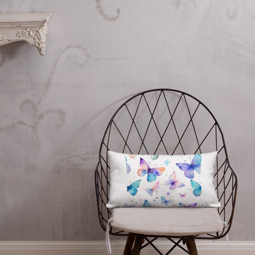 Butterfly Lover's Decorative Yet Comfortable Premium Pillow