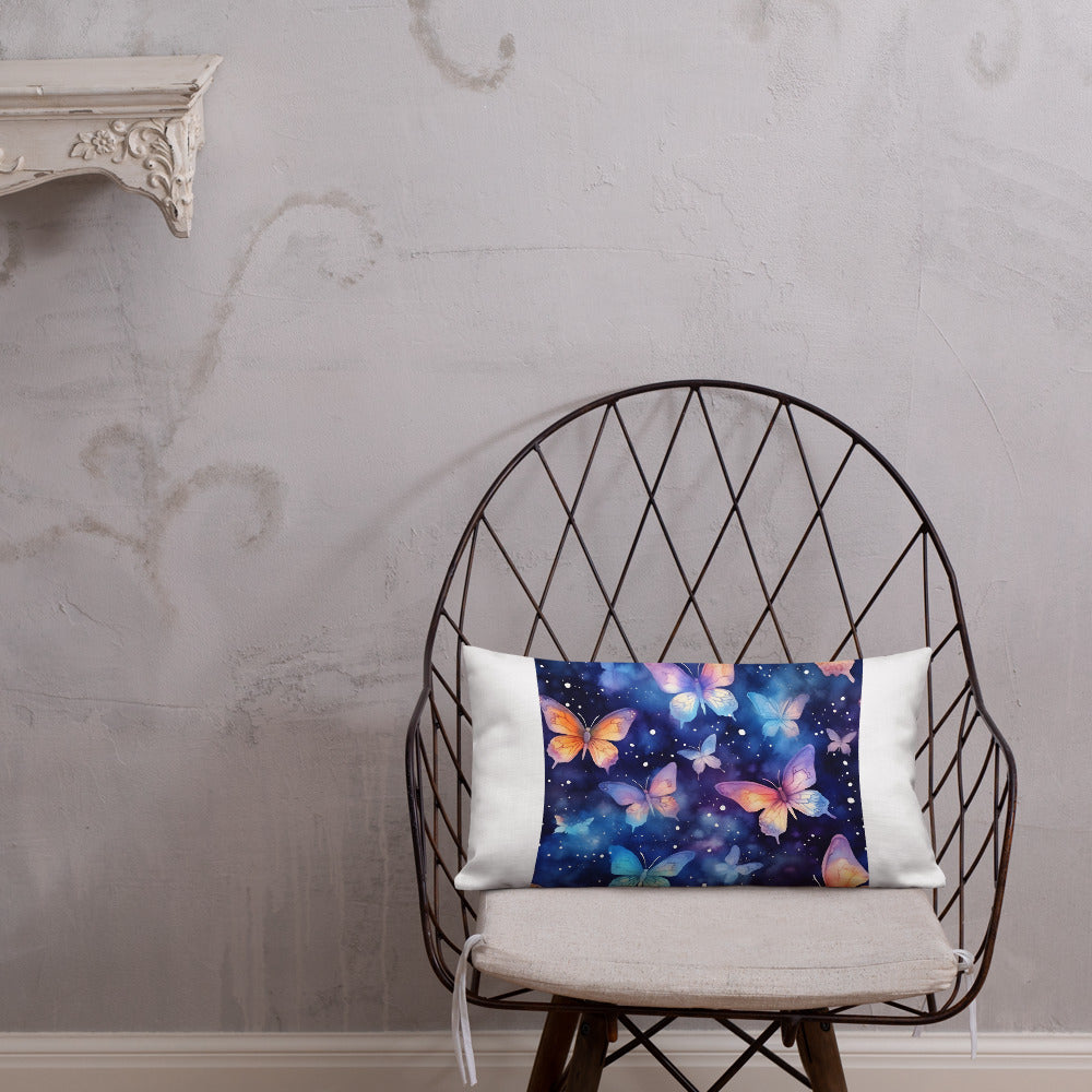 Butterfly Lover's Decorative Yet Comfortable Premium Pillow