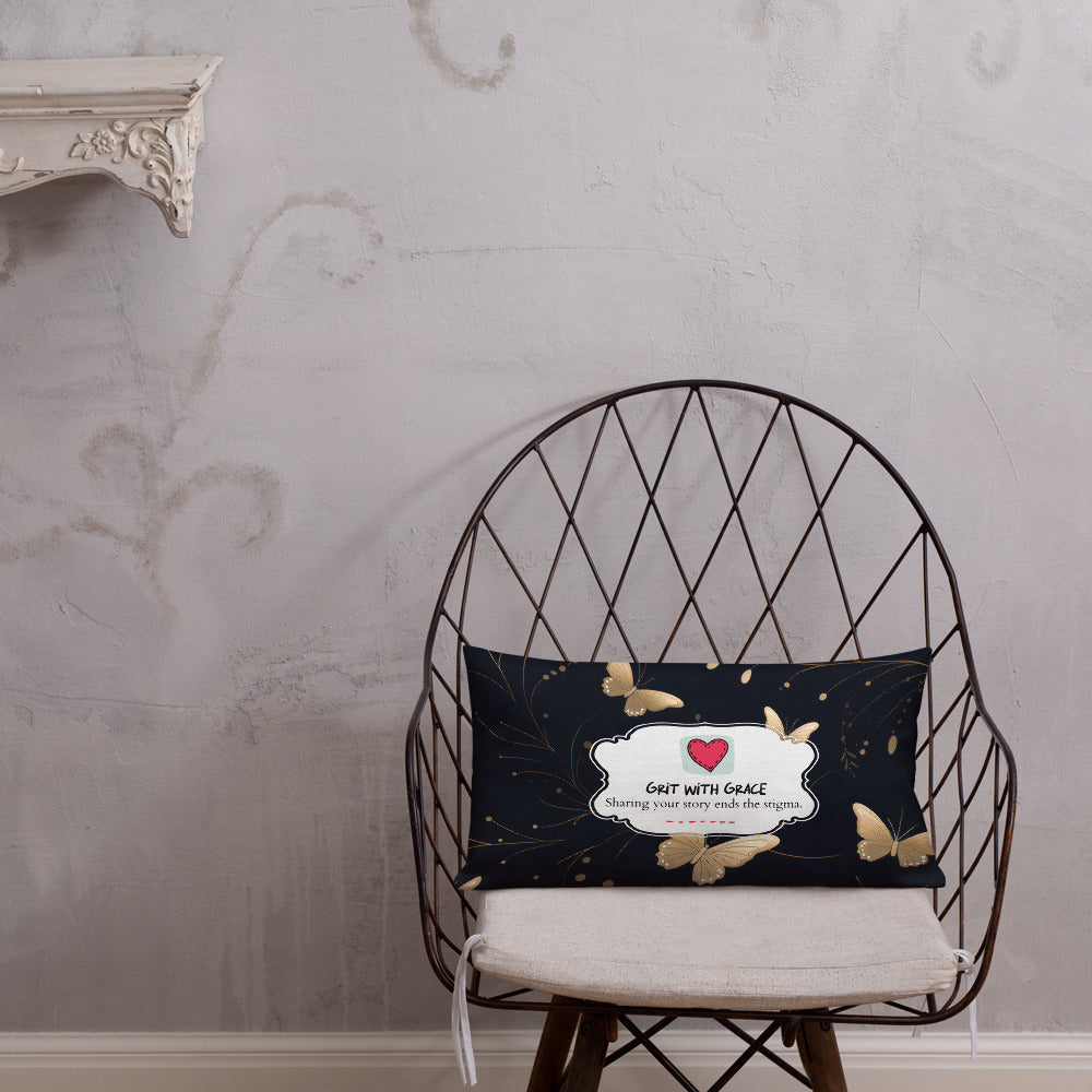Butterfly Lover's Decorative Yet Comfortable Premium Pillow