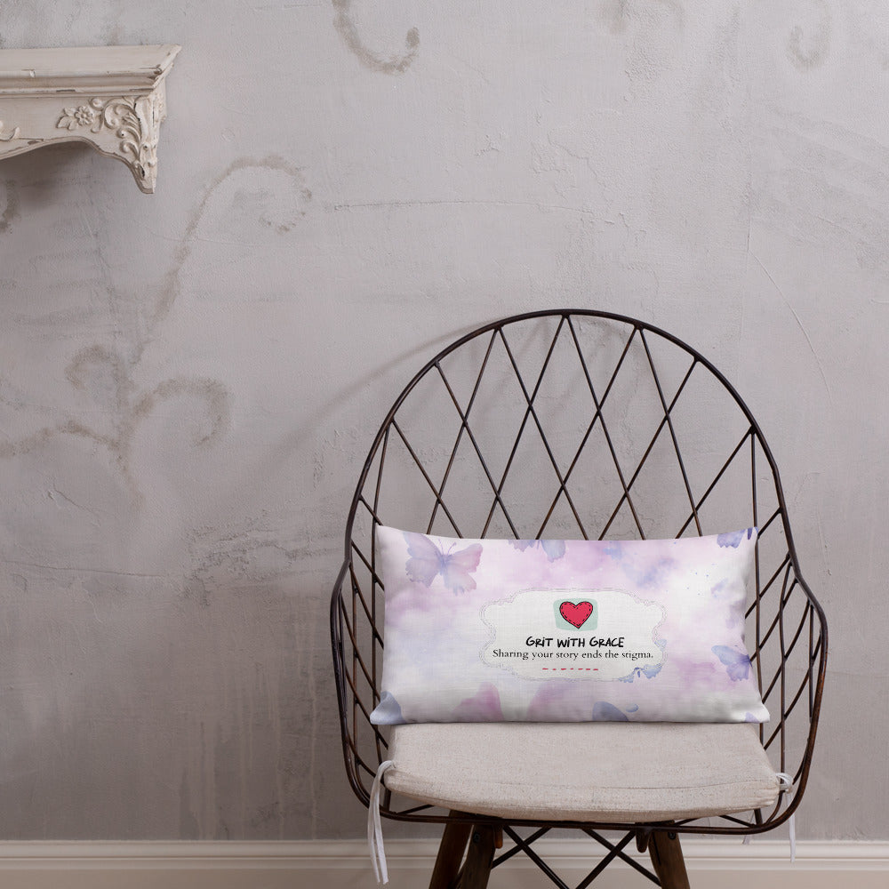 Butterfly Lover's Decorative Yet Comfortable Premium Pillow
