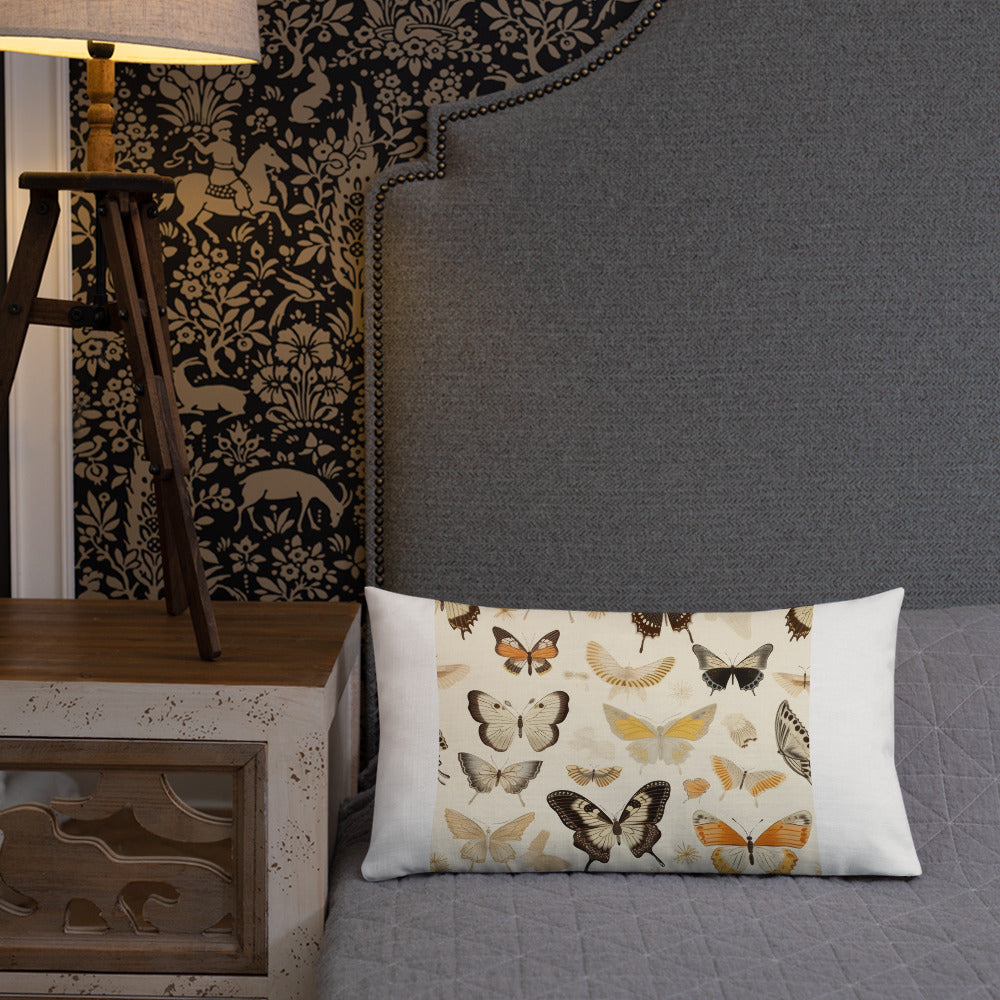 Butterfly Lover's Decorative Yet Comfortable Premium Pillow