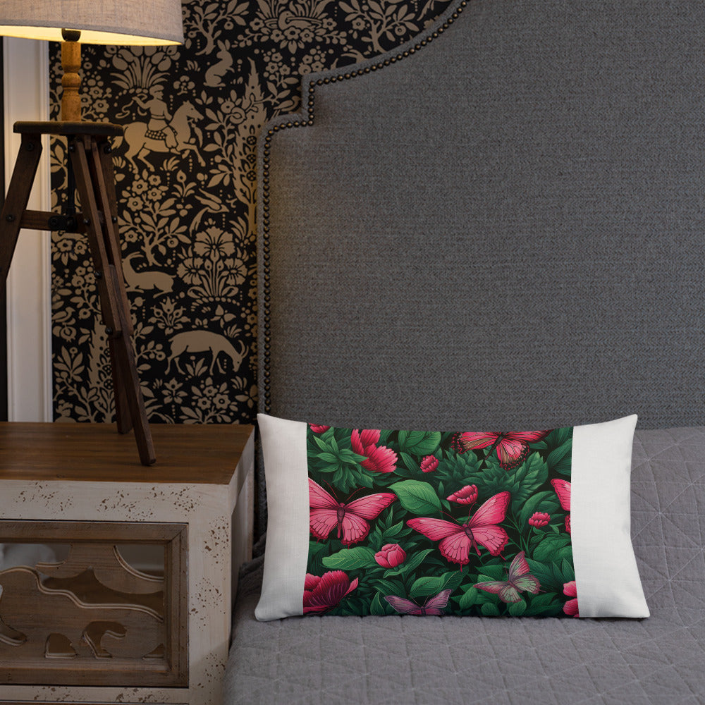 Butterfly Lover's Decorative Yet Comfortable Premium Pillow