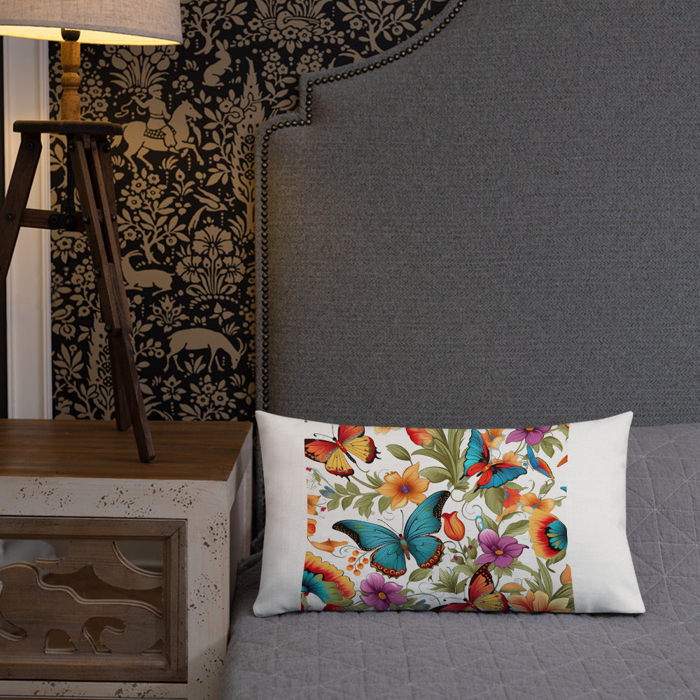 Butterfly Lover's Decorative Yet Comfortable Premium Pillow