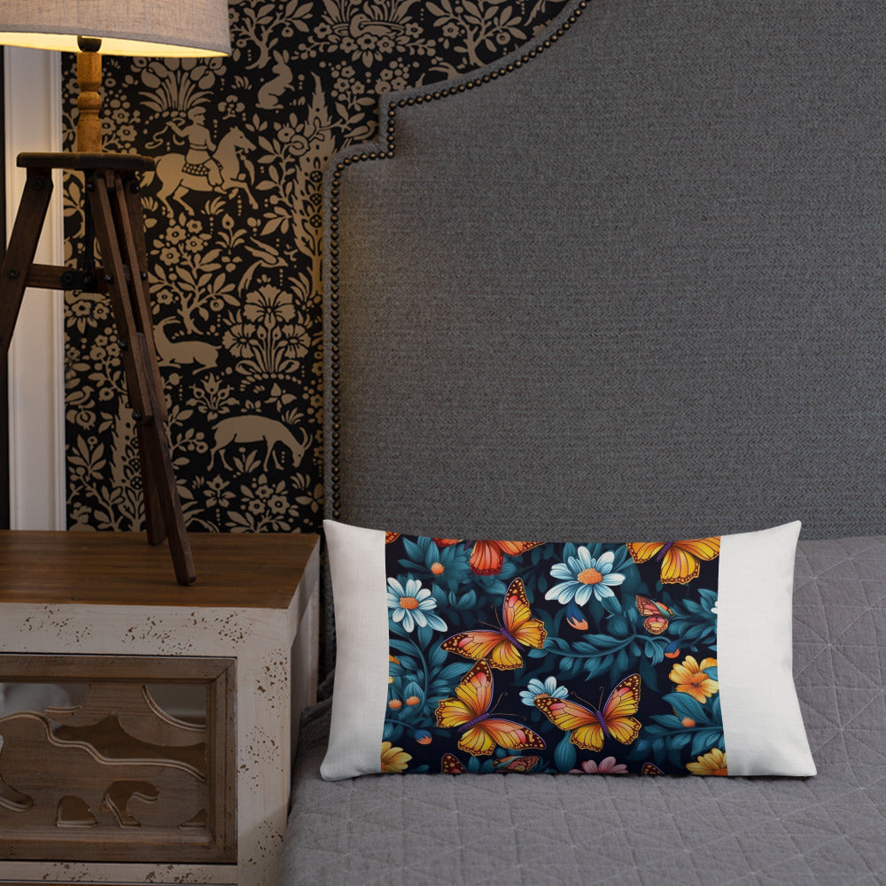 Butterfly Lover's Decorative Yet Comfortable Premium Pillow