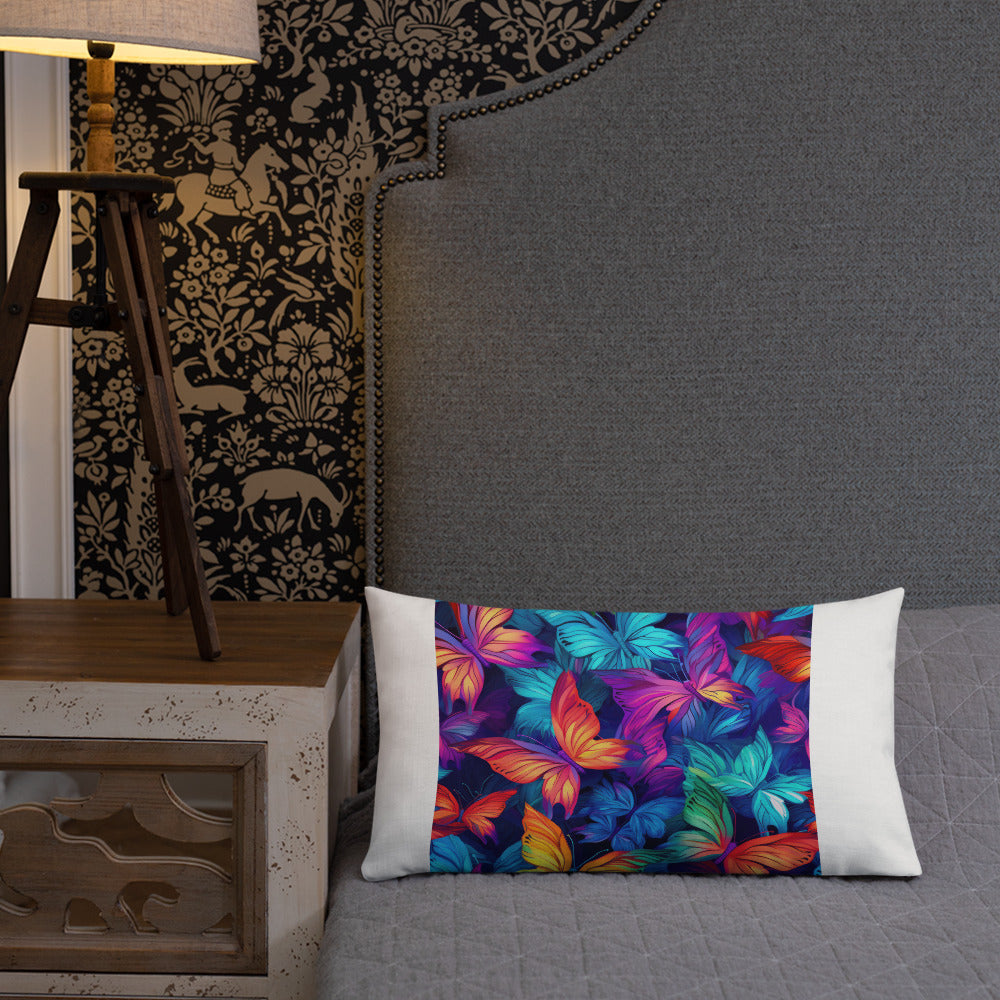 Butterfly Lover's Decorative Yet Comfortable Premium Pillow