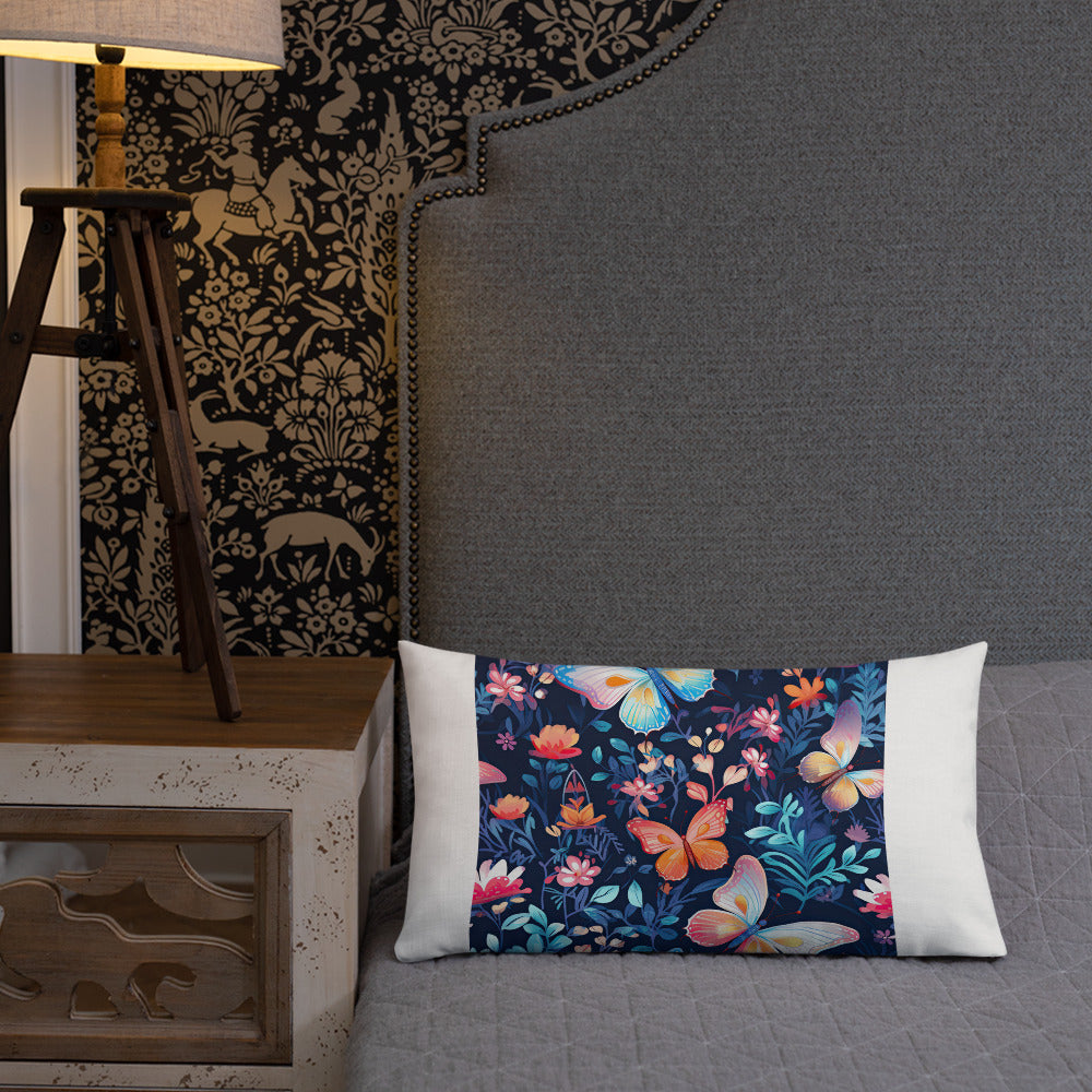 Butterfly Lover's Decorative Yet Comfortable Premium Pillow