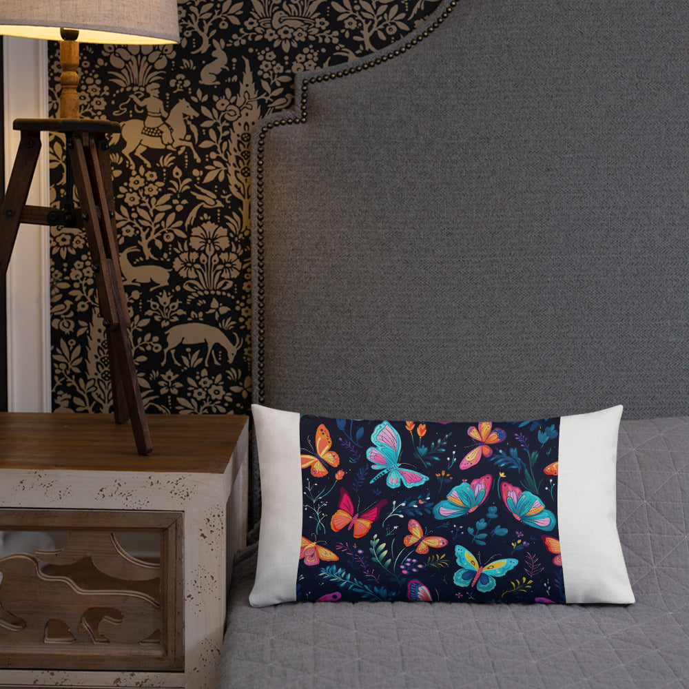 Butterfly Lover's Decorative Yet Comfortable Premium Pillow
