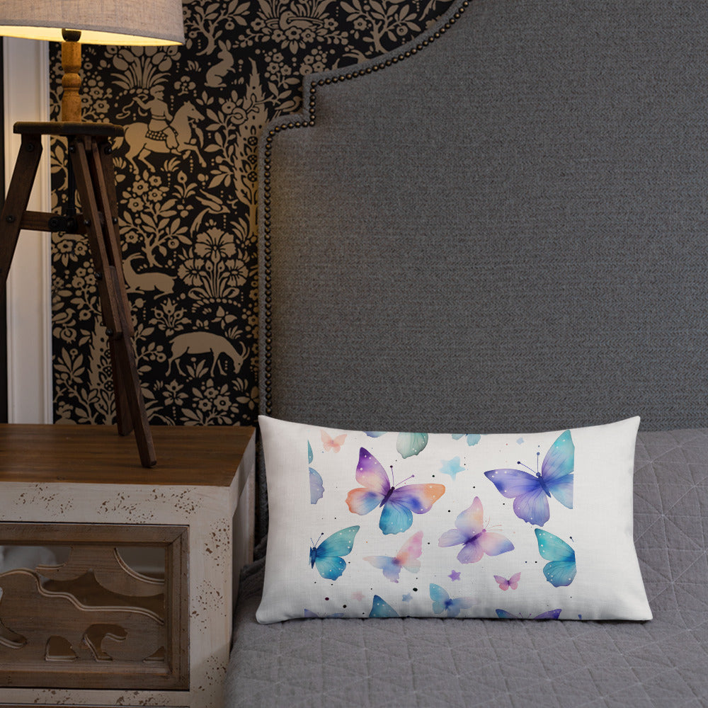 Butterfly Lover's Decorative Yet Comfortable Premium Pillow