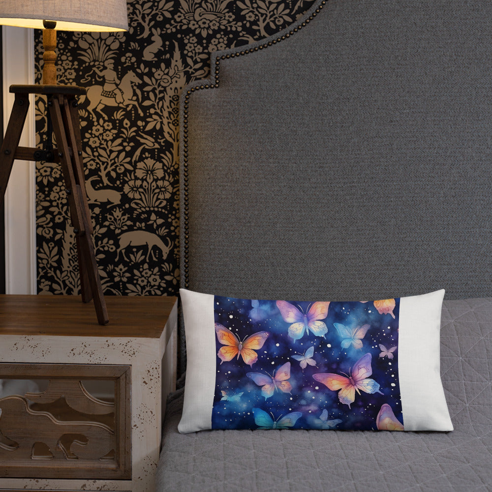 Butterfly Lover's Decorative Yet Comfortable Premium Pillow