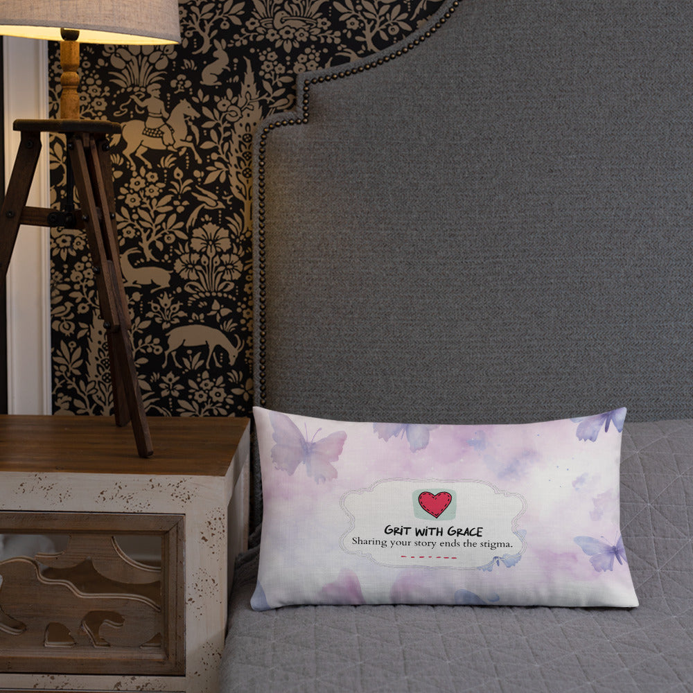 Butterfly Lover's Decorative Yet Comfortable Premium Pillow