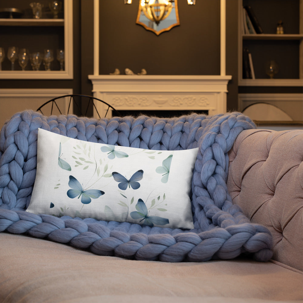 Butterfly Lover's Decorative Yet Comfortable Premium Pillow