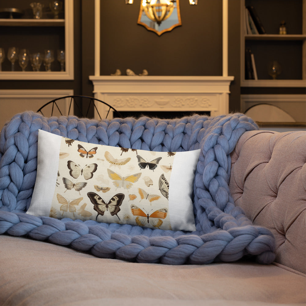 Butterfly Lover's Decorative Yet Comfortable Premium Pillow