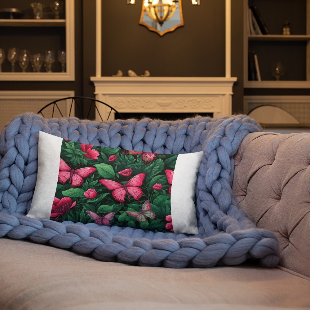 Butterfly Lover's Decorative Yet Comfortable Premium Pillow