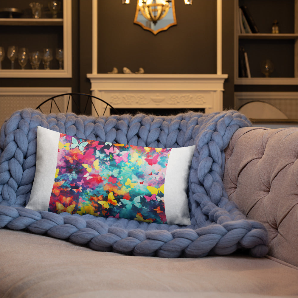 Butterfly Lover's Decorative Yet Comfortable Premium Pillow