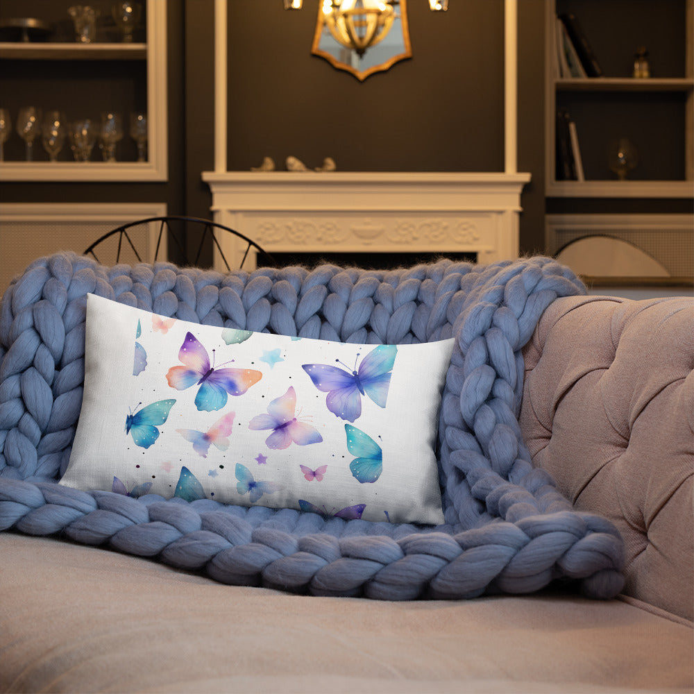 Butterfly Lover's Decorative Yet Comfortable Premium Pillow