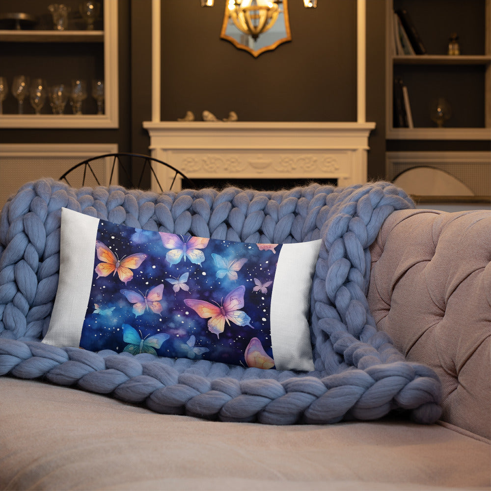 Butterfly Lover's Decorative Yet Comfortable Premium Pillow