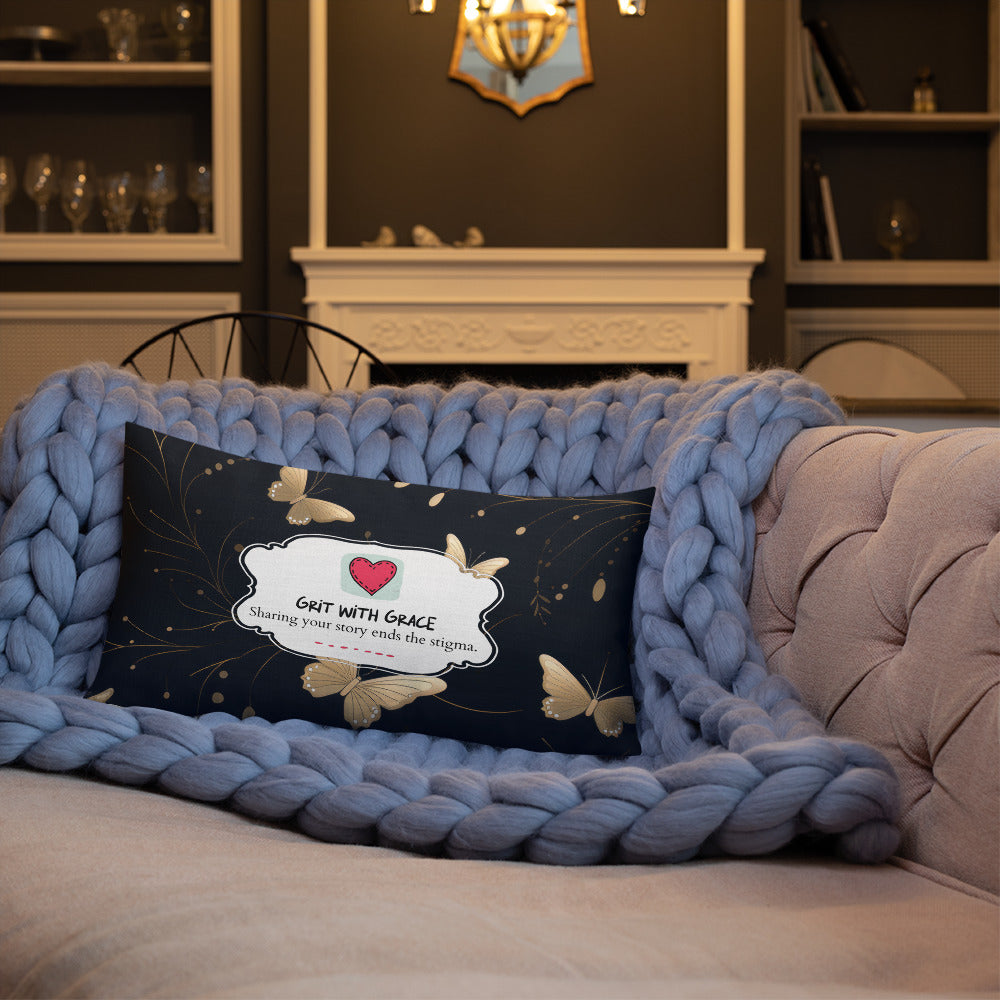 Butterfly Lover's Decorative Yet Comfortable Premium Pillow