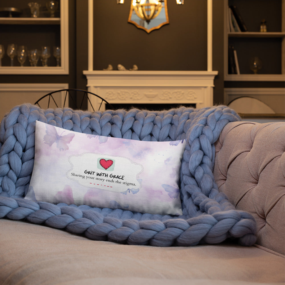Butterfly Lover's Decorative Yet Comfortable Premium Pillow