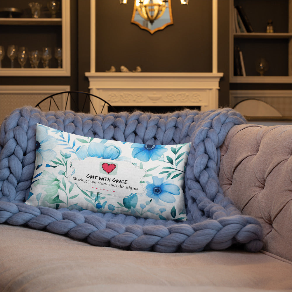 Floral Lover's Botanical Throw Pillow