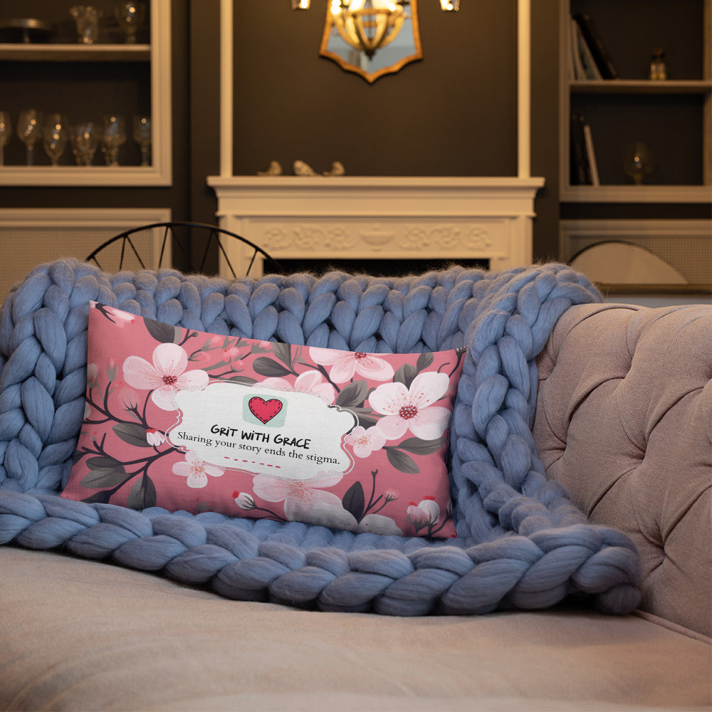 Floral Lover's Botanical Throw Pillow