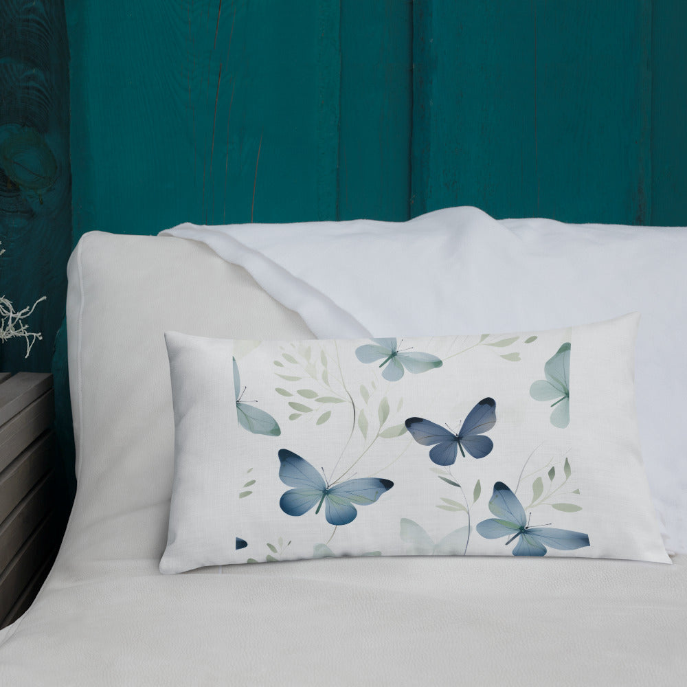 Butterfly Lover's Decorative Yet Comfortable Premium Pillow