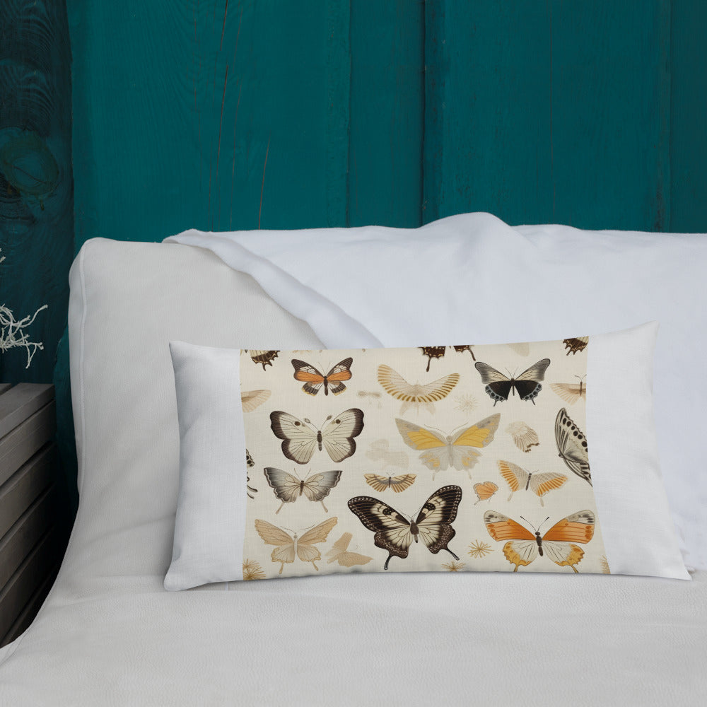 Butterfly Lover's Decorative Yet Comfortable Premium Pillow