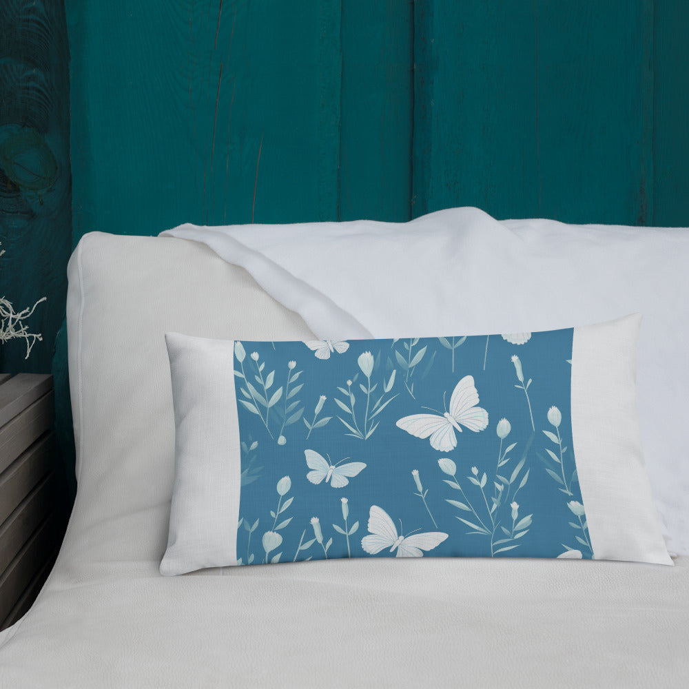 Butterfly Lover's Decorative Yet Comfortable Premium Pillow