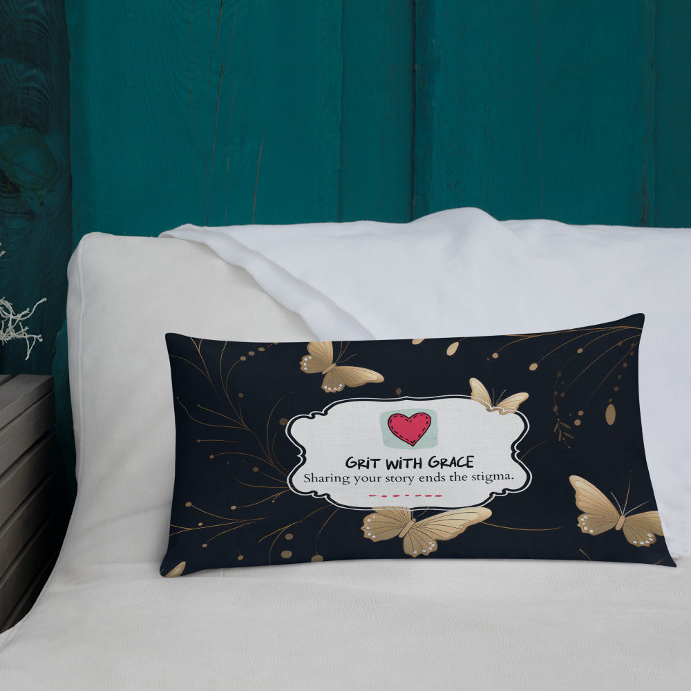 Butterfly Lover's Decorative Yet Comfortable Premium Pillow
