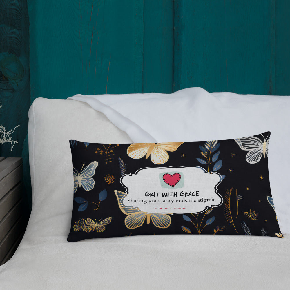 Butterfly Lover's Decorative Yet Comfortable Premium Pillow