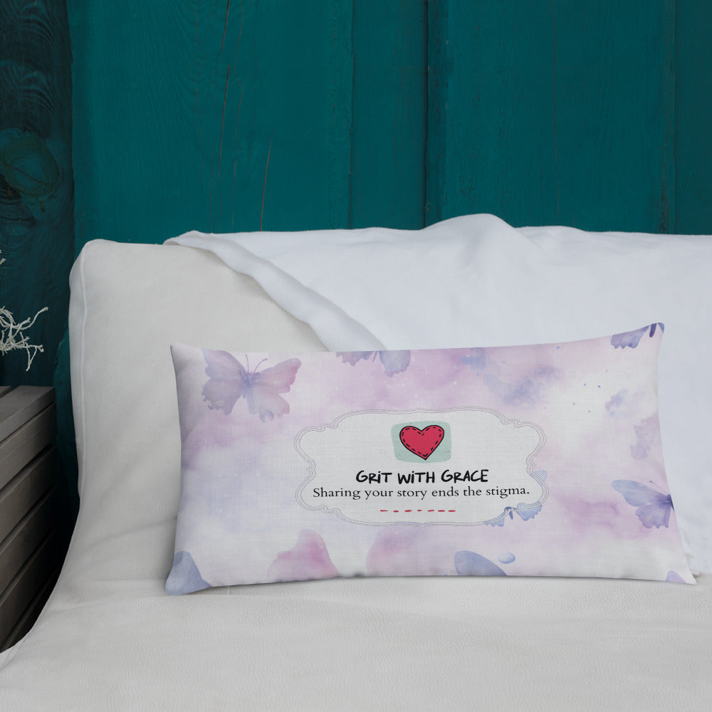 Butterfly Lover's Decorative Yet Comfortable Premium Pillow