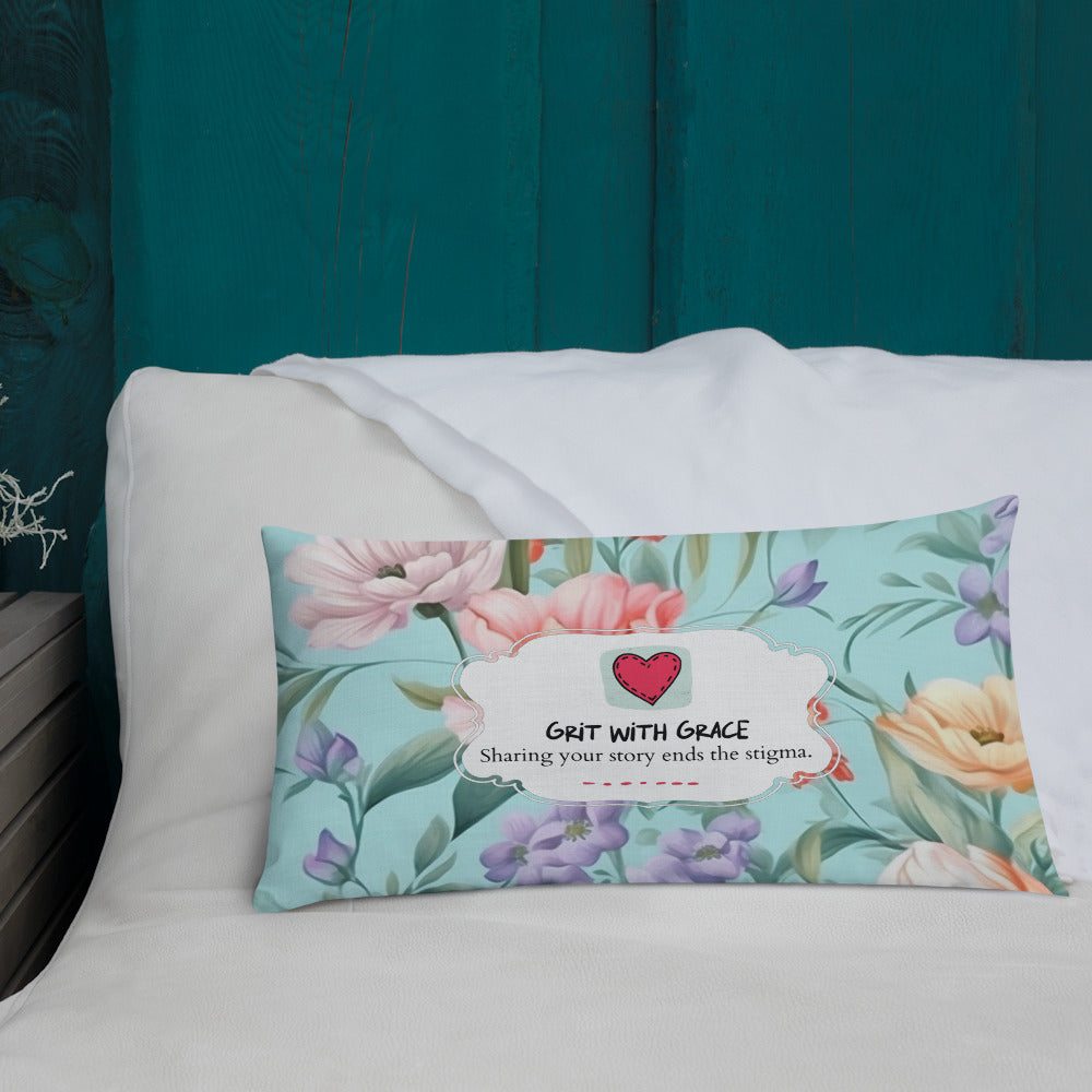 Floral Lover's Botanical Throw Pillow