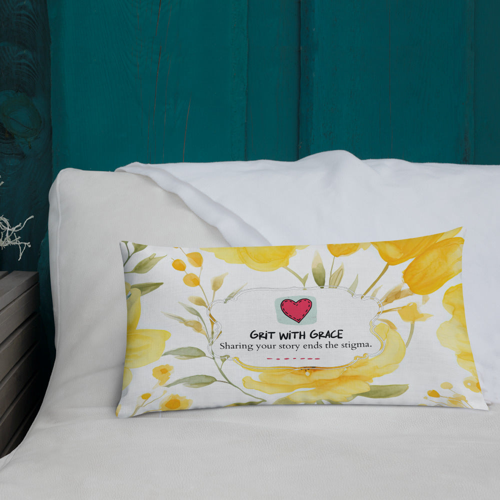 Floral Lover's Botanical Throw Pillow