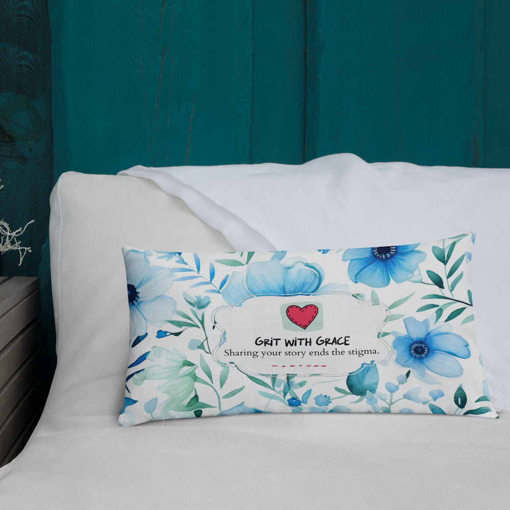 Floral Lover's Botanical Throw Pillow