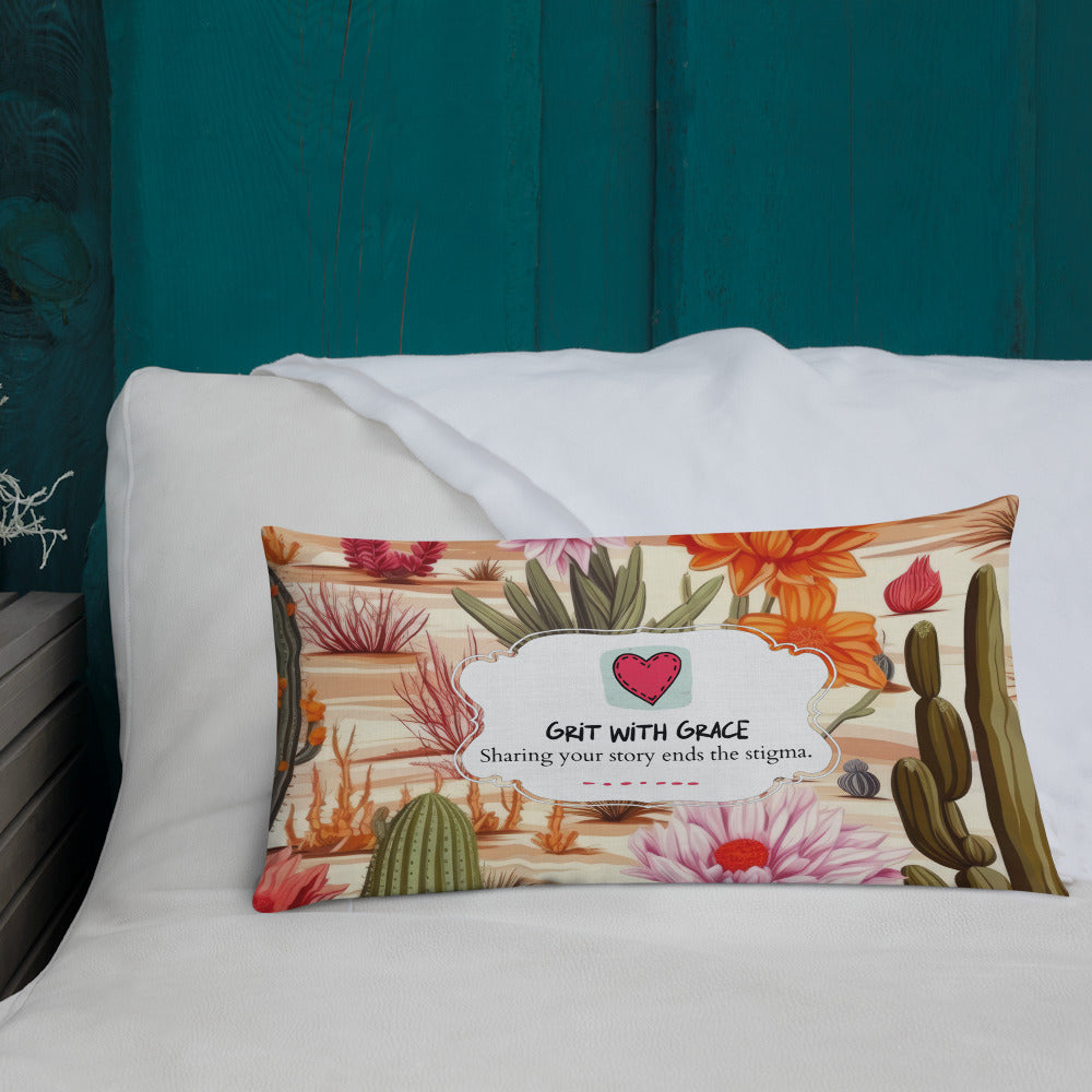 Floral Lover's Botanical Throw Pillow