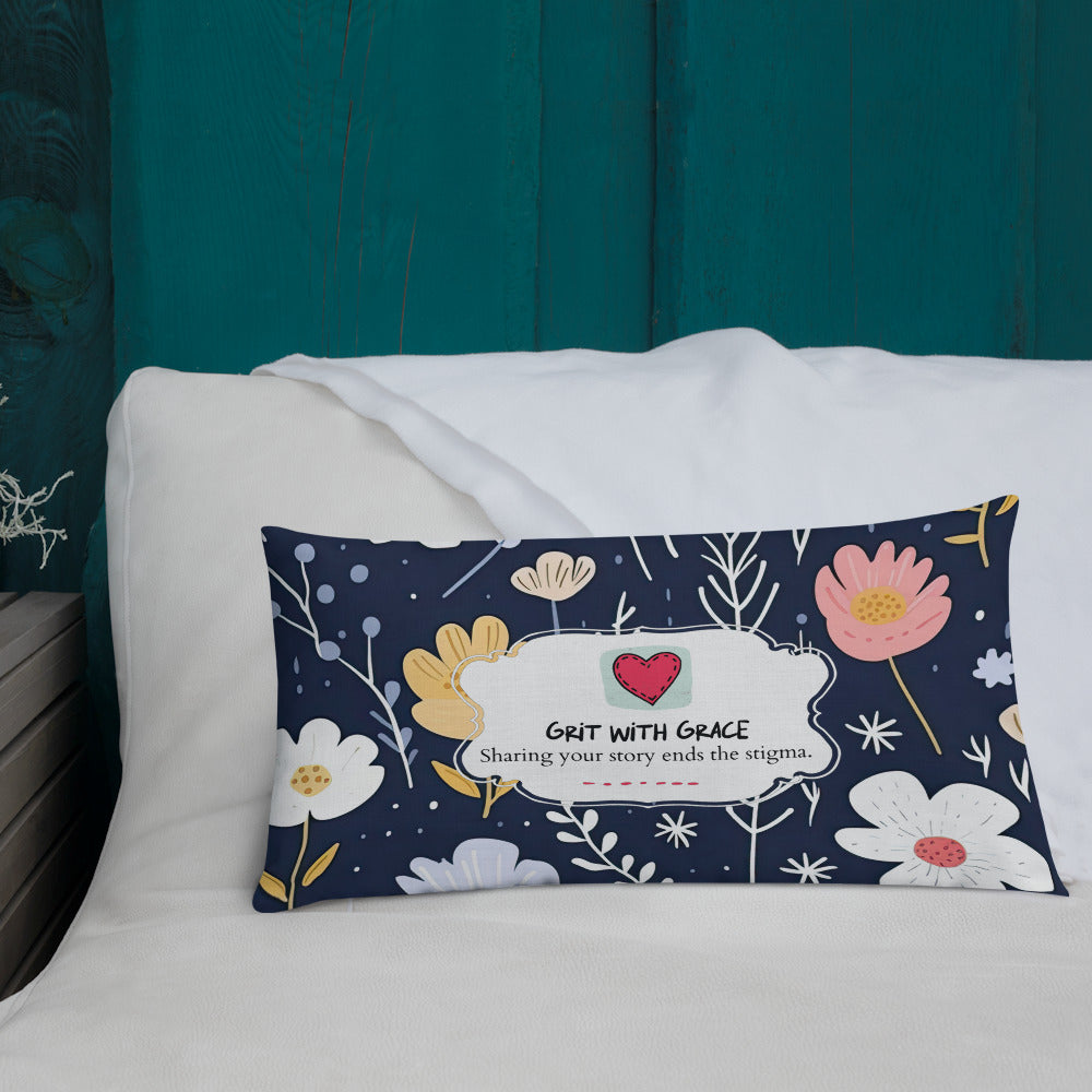 Floral Lover's Botanical Throw Pillow