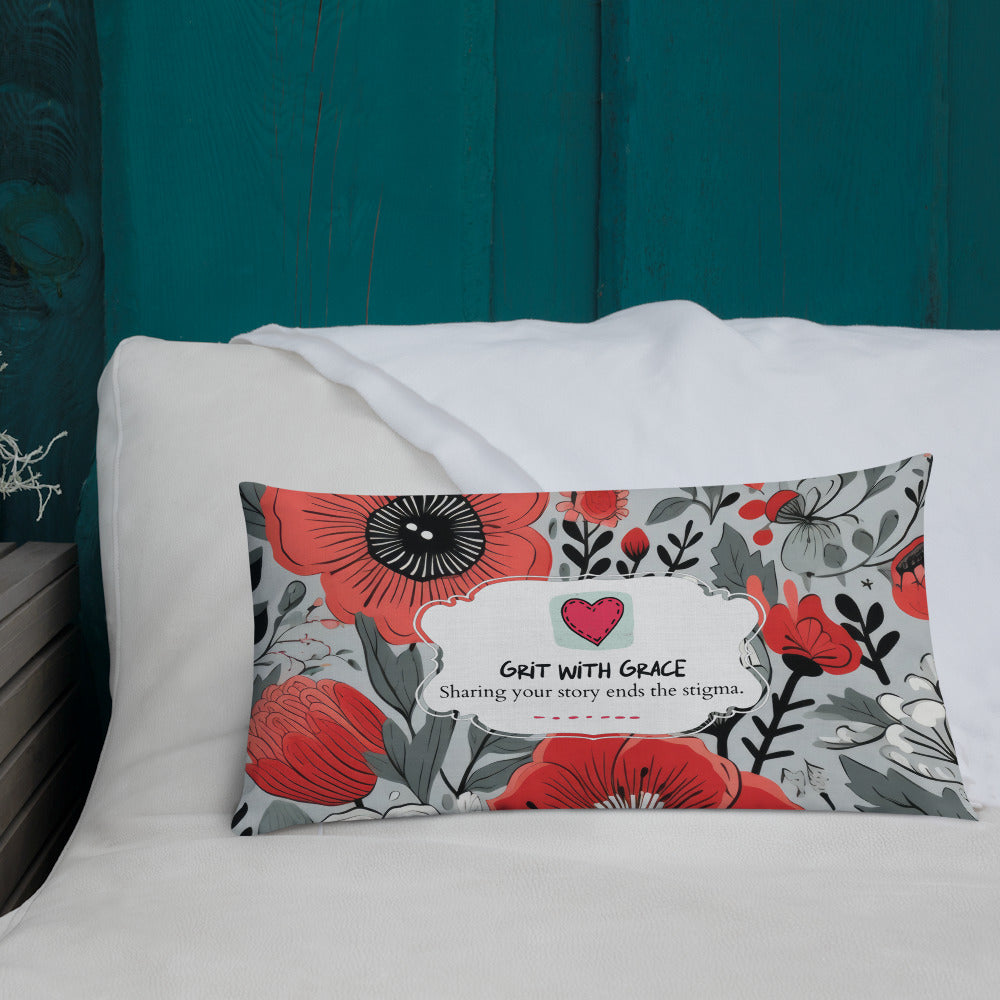 Floral Lover's Botanical Throw Pillow