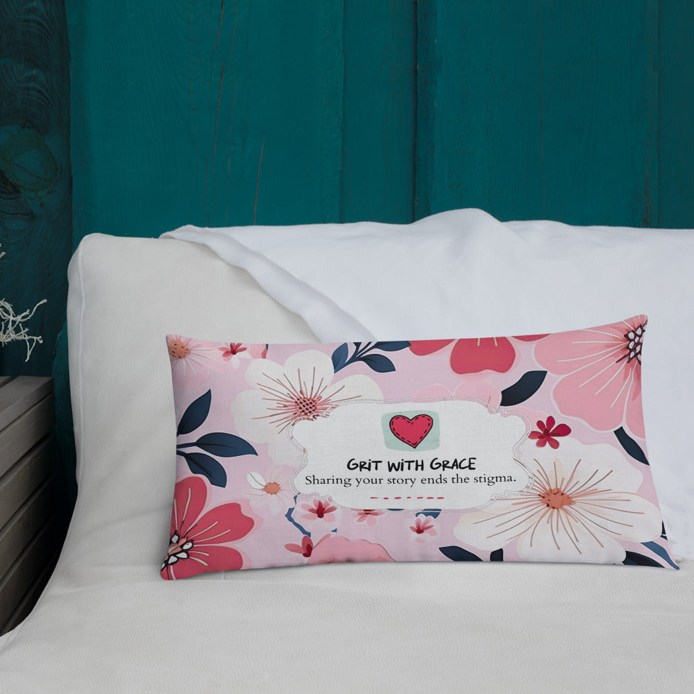 Floral Lover's Botanical Throw Pillow