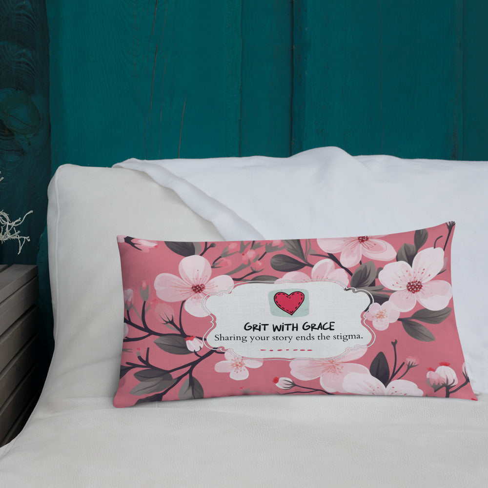 Floral Lover's Botanical Throw Pillow