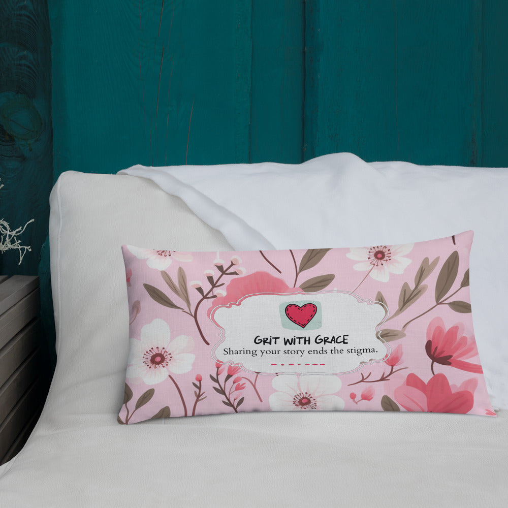 Floral Lover's Botanical Throw Pillow
