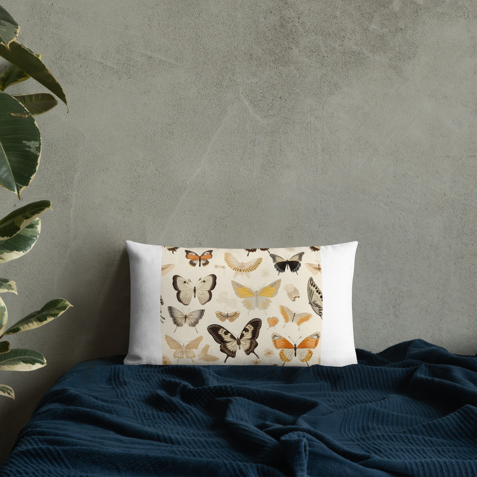 Butterfly Lover's Decorative Yet Comfortable Premium Pillow
