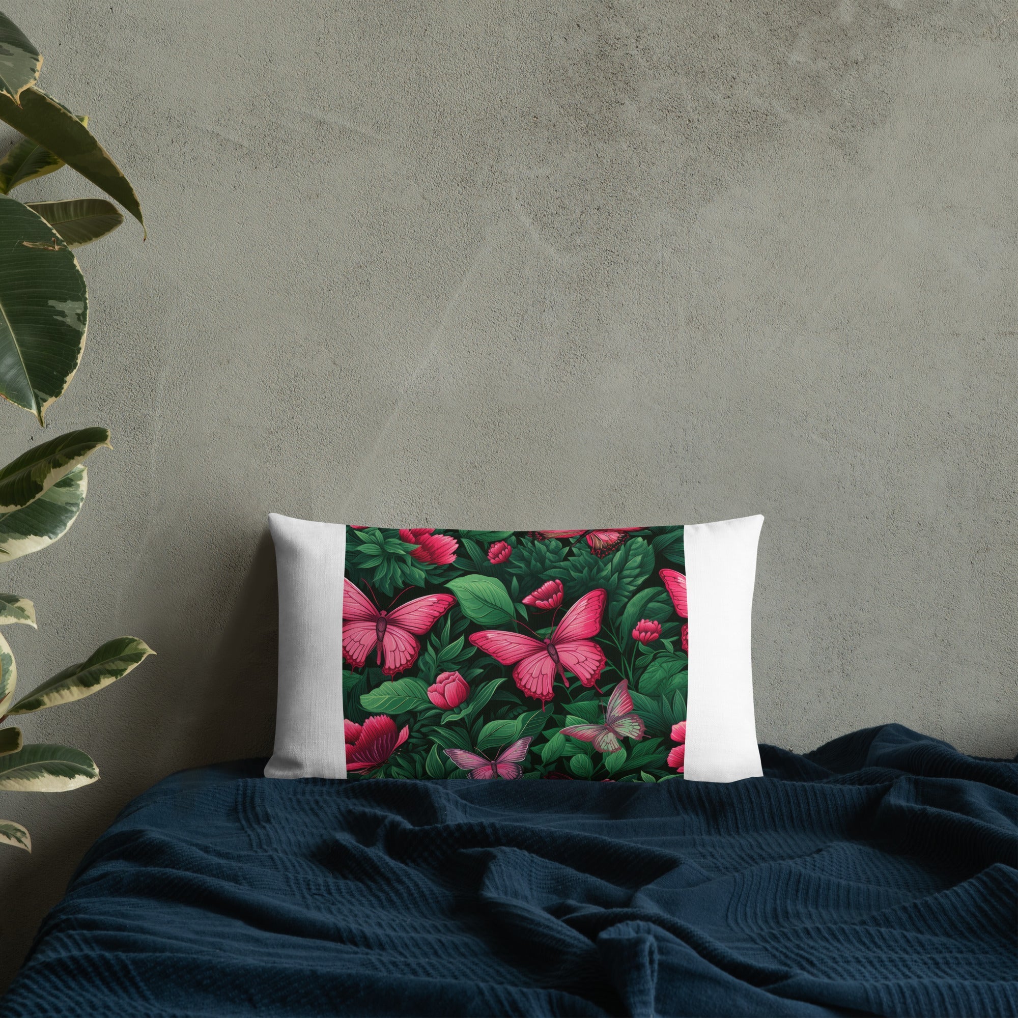 Butterfly Lover's Decorative Yet Comfortable Premium Pillow