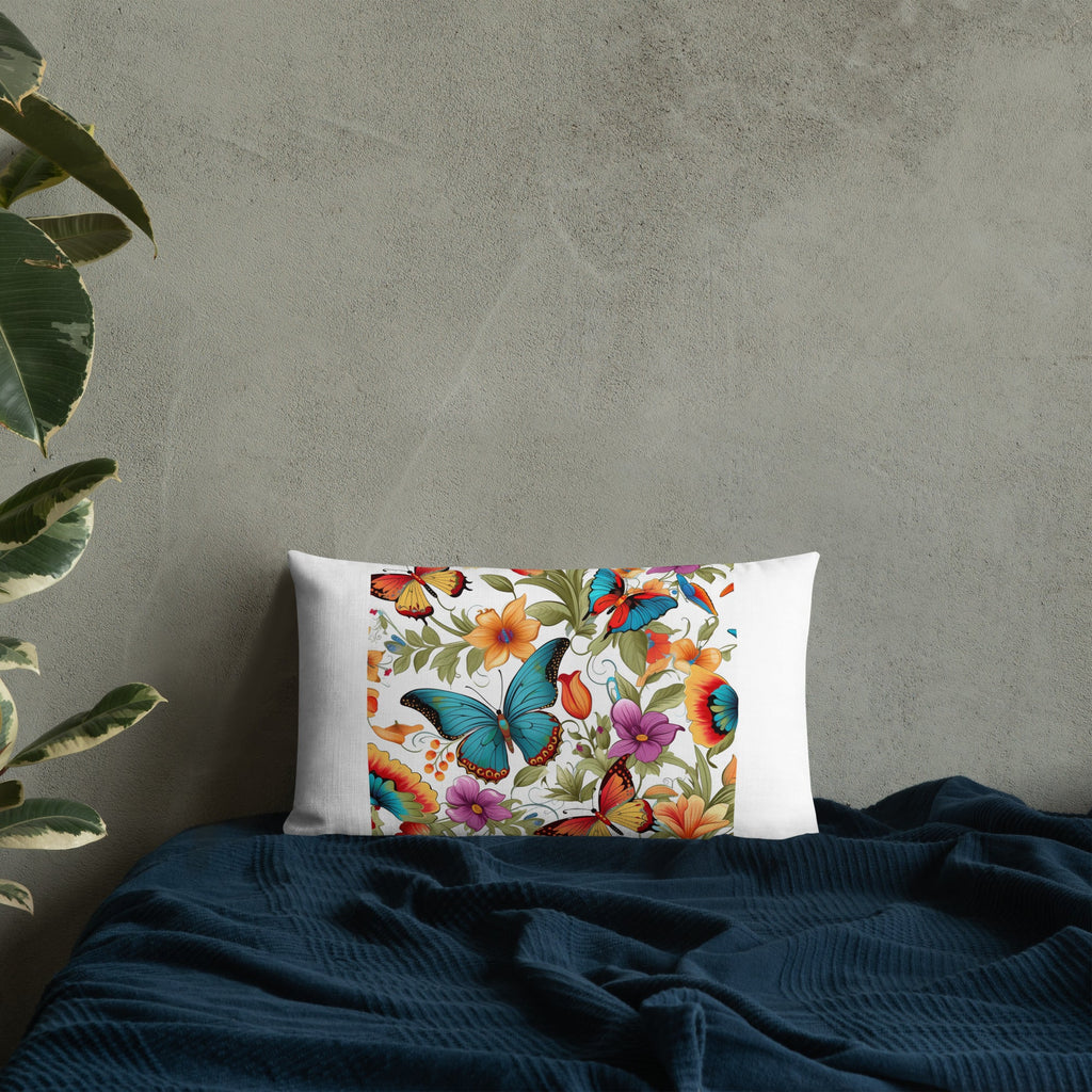 Butterfly Lover's Decorative Yet Comfortable Premium Pillow
